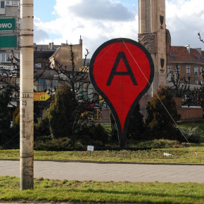 Google Maps in Szczecin, Polen